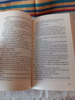 Libro Eclipse de Stephenie Meyer Tomo 3