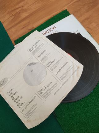 disco vinilo William Walton Façade-an enterrainem