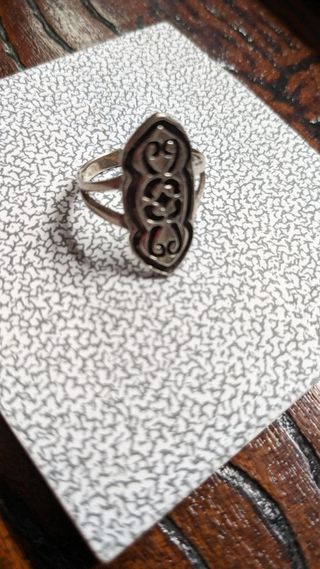 Anillo Ajustable Plata.