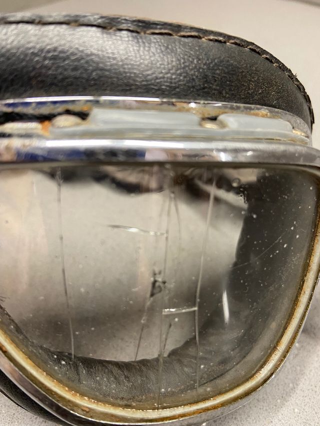 Antiguas gafas de moto Climax 510