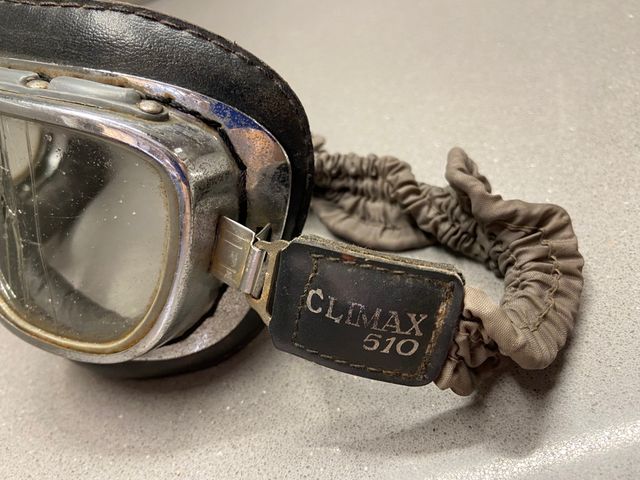 Antiguas gafas de moto Climax 510