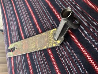 Tabla y horquilla scooter