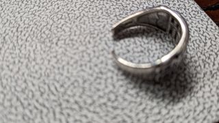 Anillo De Plata Ajustable.