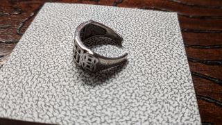 Anillo De Plata Ajustable.