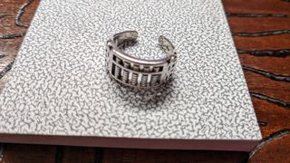 Anillo De Plata Ajustable.