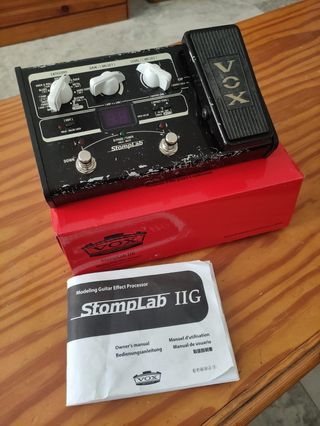 Pedalera multiefectos VOX Stomplab 2G