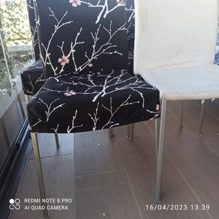 Juego de 6 sillas de alumio muy resistentes