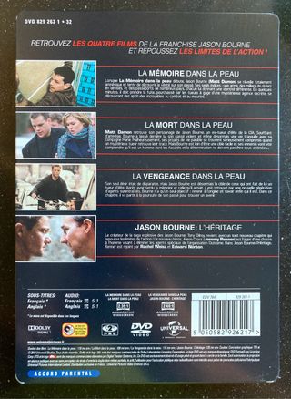 Colección Jason Bourne - Steelbook DVD