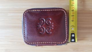 Estuche  para lentillas de cuero NUEVO