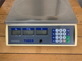 Báscula digital industrial (comercio)