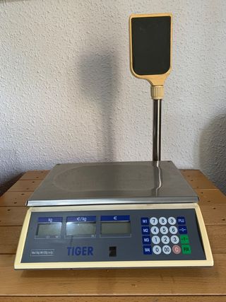 Báscula digital industrial (comercio)