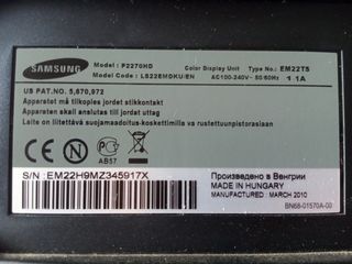 Altavoces TV Samsung P2270HD LS22EMDKU/EN