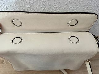 Bolso DKNY piel blanco 