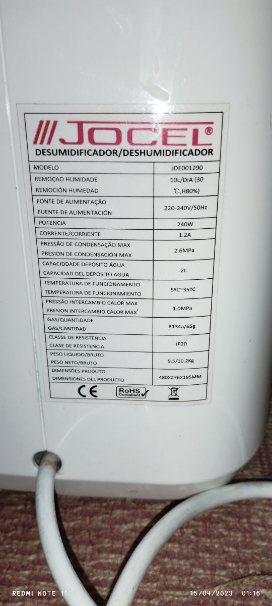 se vende un humidificador