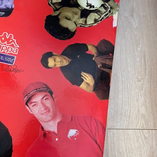 Cartel publicitario Kappa Barcelona vintage