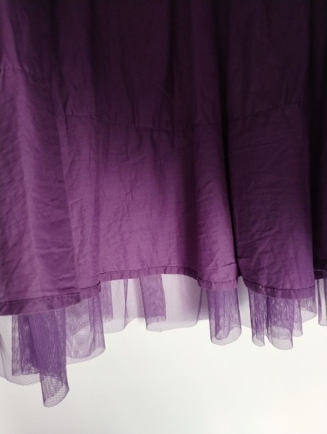 Falda de niña de tul talla 10años