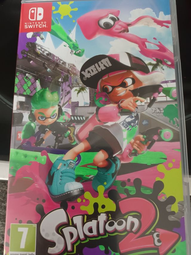 SPLATOON JUEGO SWITCH NUEVO