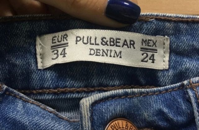 Short vaquero de Pull&bear
