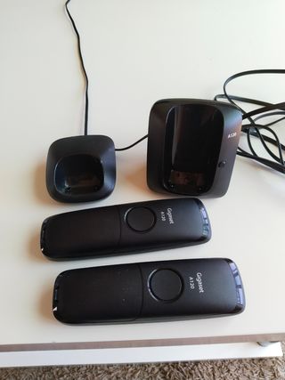 Teléfonos Gigaset A120 duo como nuevos perfectos