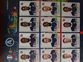 Euro 2016 Francia Panini colección completa.