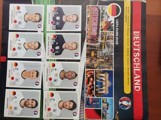 Euro 2016 Francia Panini colección completa.