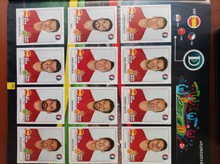 Euro 2016 Francia Panini colección completa.