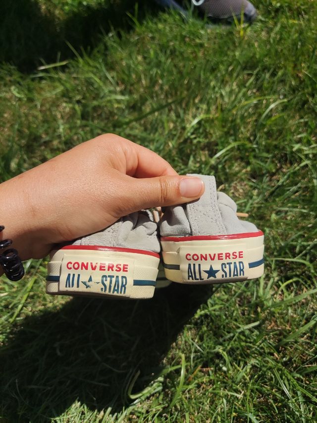 All star cinzentas Converse