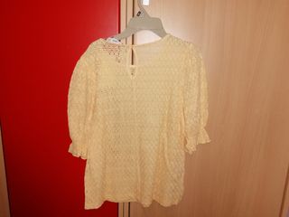 Camiseta mango con etiqueta