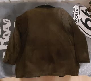 Cazadora cuero - piel, Talla 54 (XL)