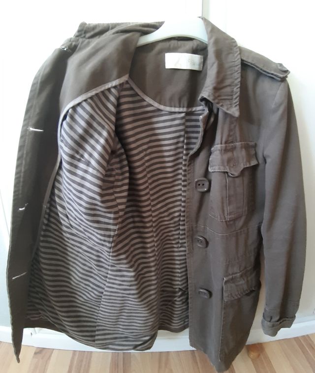 Parka mujer de entretiempo .