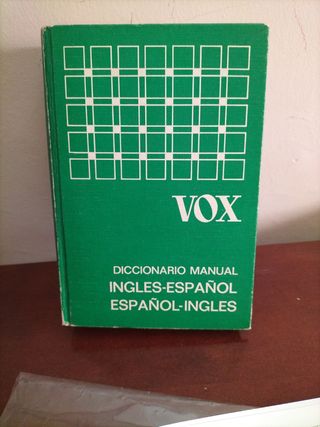 Diccionario VOX ingles-español y español-ingles