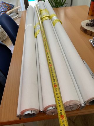 Estores blancos Leroy Merlin. URGE VENTA