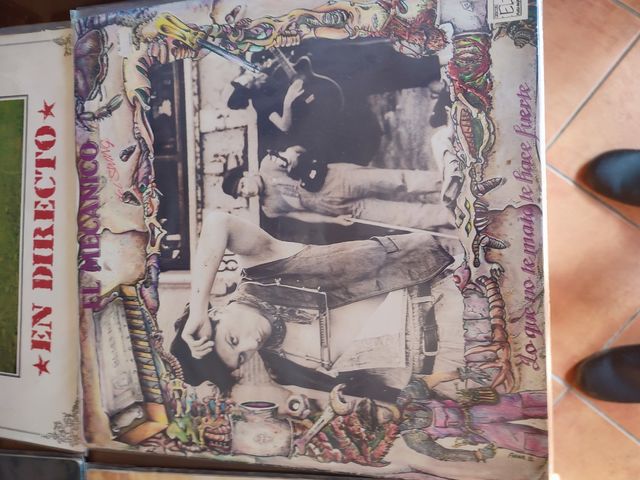 Lote de discos pop español