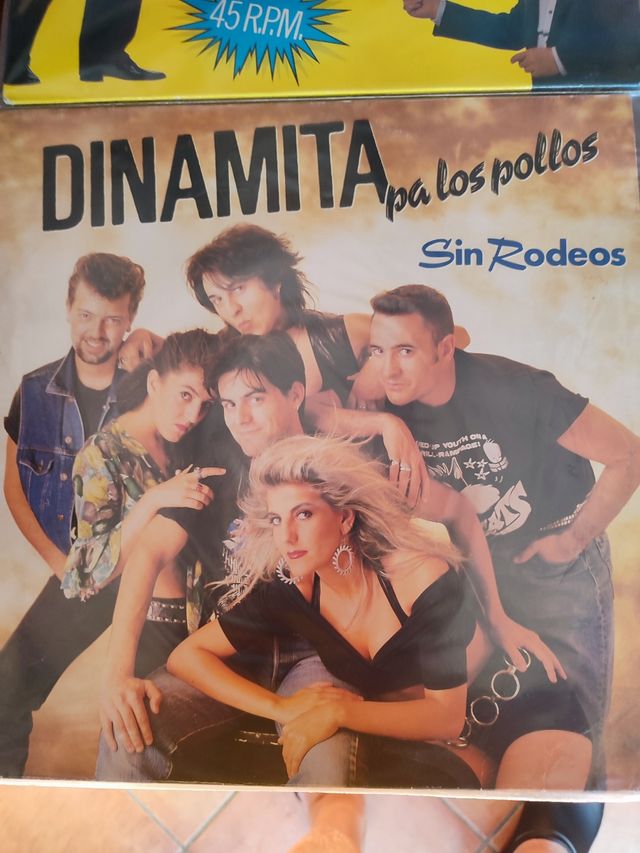 Lote de discos pop español