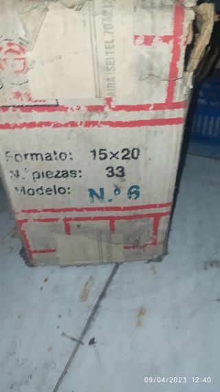 Azulejos artesanos 15x20.