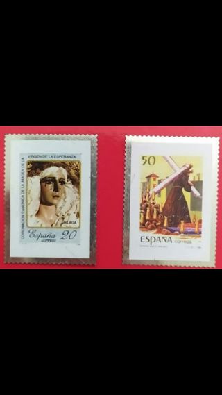 Sellos metálicos conmemorativos