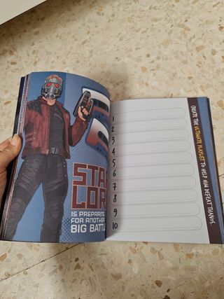 libro infinity war de Avenger Marvel