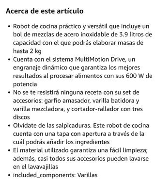Robot de cocina Bosch MUM48A1