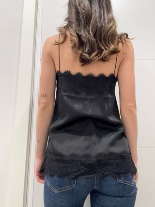 Blusa lencera Stradivarius