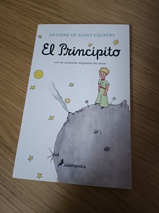 LIBRO EL PRINCIPITO.