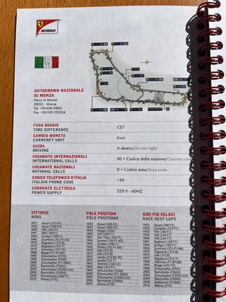 Media Book Scuderia Ferrari Italia 2012