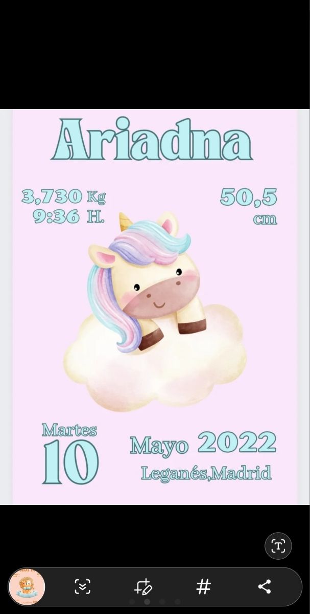 Cuadros Natalicios personalizados