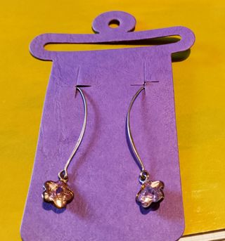 rebajas!!pendientes de plata y piedra