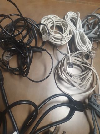 Cables.