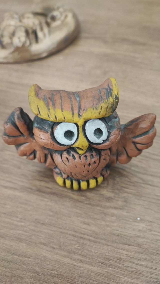 Búho cerámica