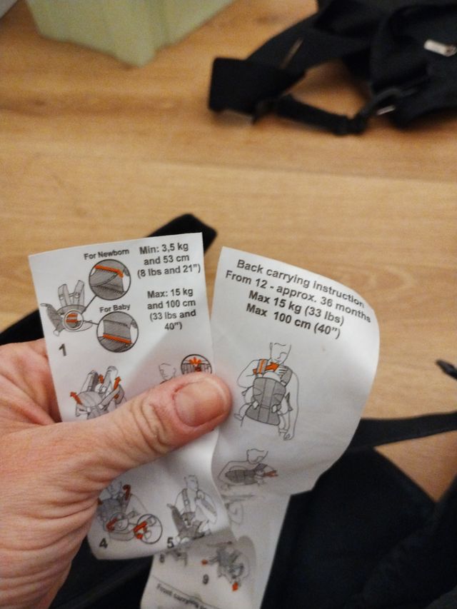 Mochila porteo Babybjörn