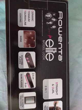 plancha pelo Rowenta Elite