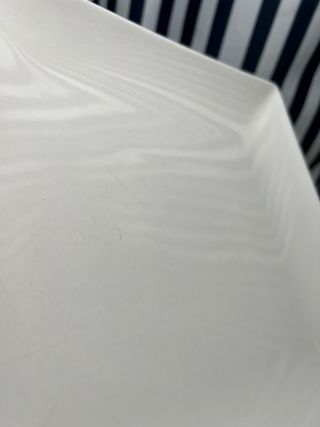 Set dos platos cuadrados de cerámica