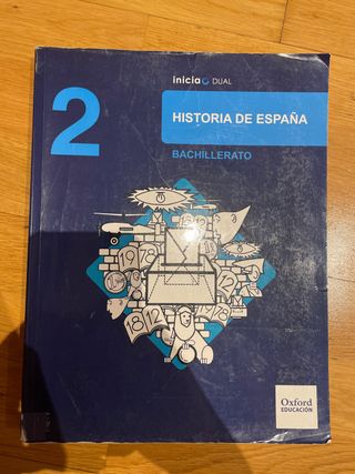 Libro historia de España 2Bach