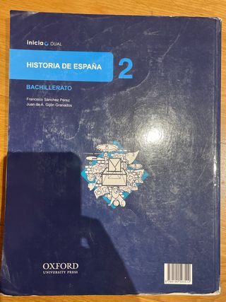 Libro historia de España 2Bach